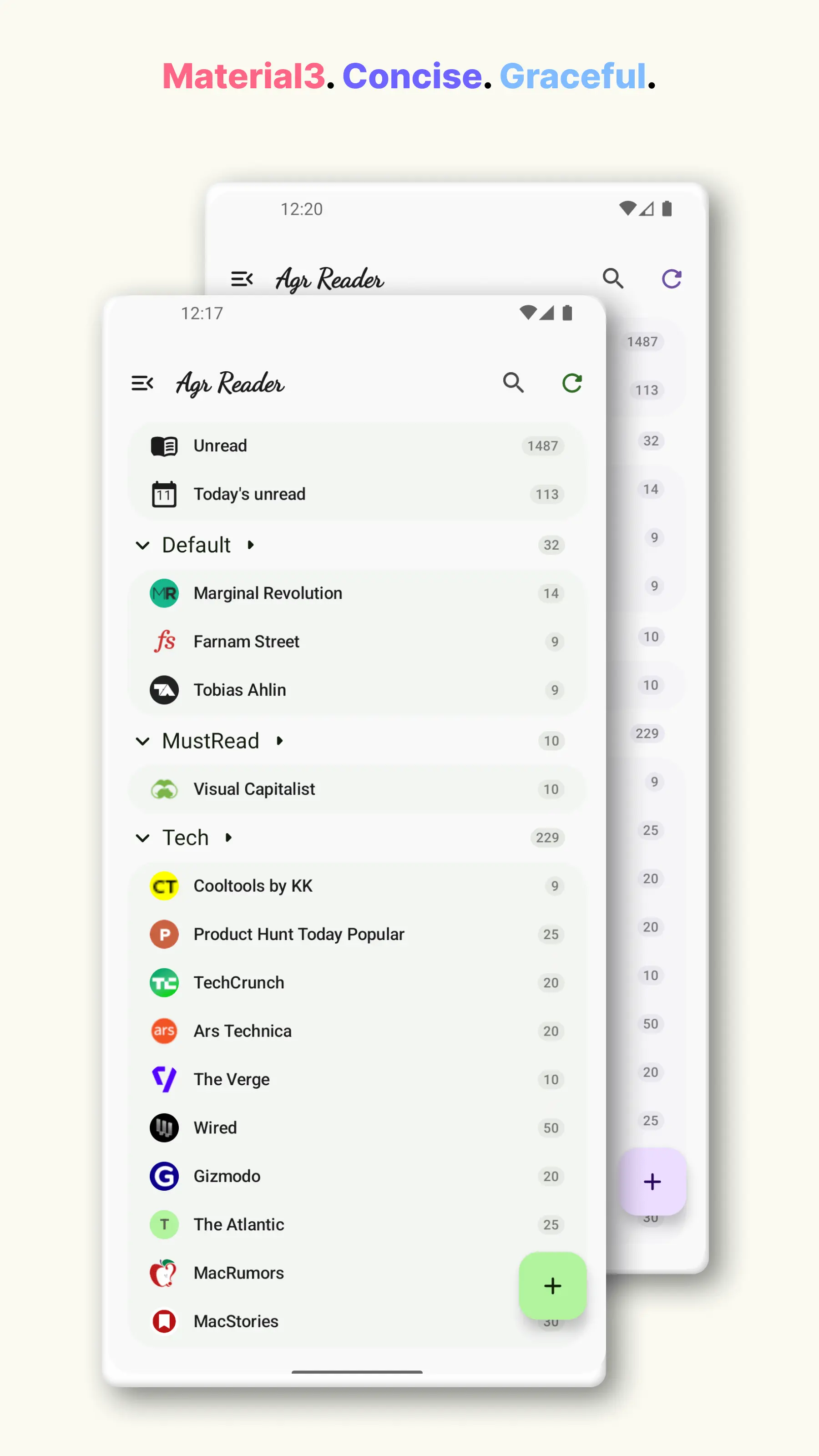 Agr Reader | Lightweight. Full-Featured. AI-Powered RSS Reader